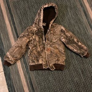 Carhartt Brown Quilted Jacket